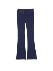 Victoria's Secret Pink Midnight Navy Blue Ultimate Sport Corset Flare Legging - Image 3 of 3