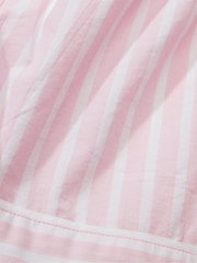 Victoria's Secret Pink Stripe Cotton Short Pyjama Set - Image 4 of 4