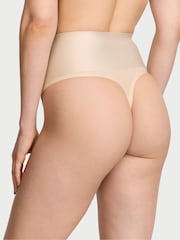 Victoria's Secret Marzipan Nude Smooth Thong Shaping Knickers - Image 2 of 4