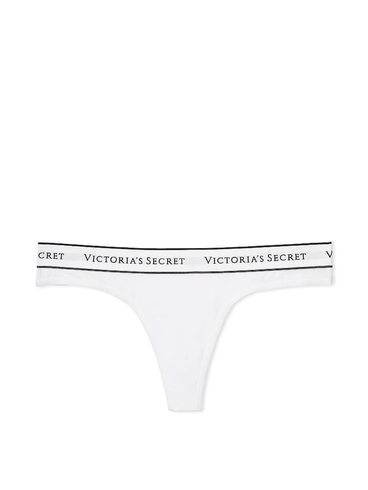 Victoria's Secret White Thong Knickers - Image 3 of 3