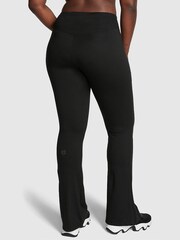 Victoria's Secret Pink Pure Black Ultimate Sport Corset Flare Legging - Image 2 of 3