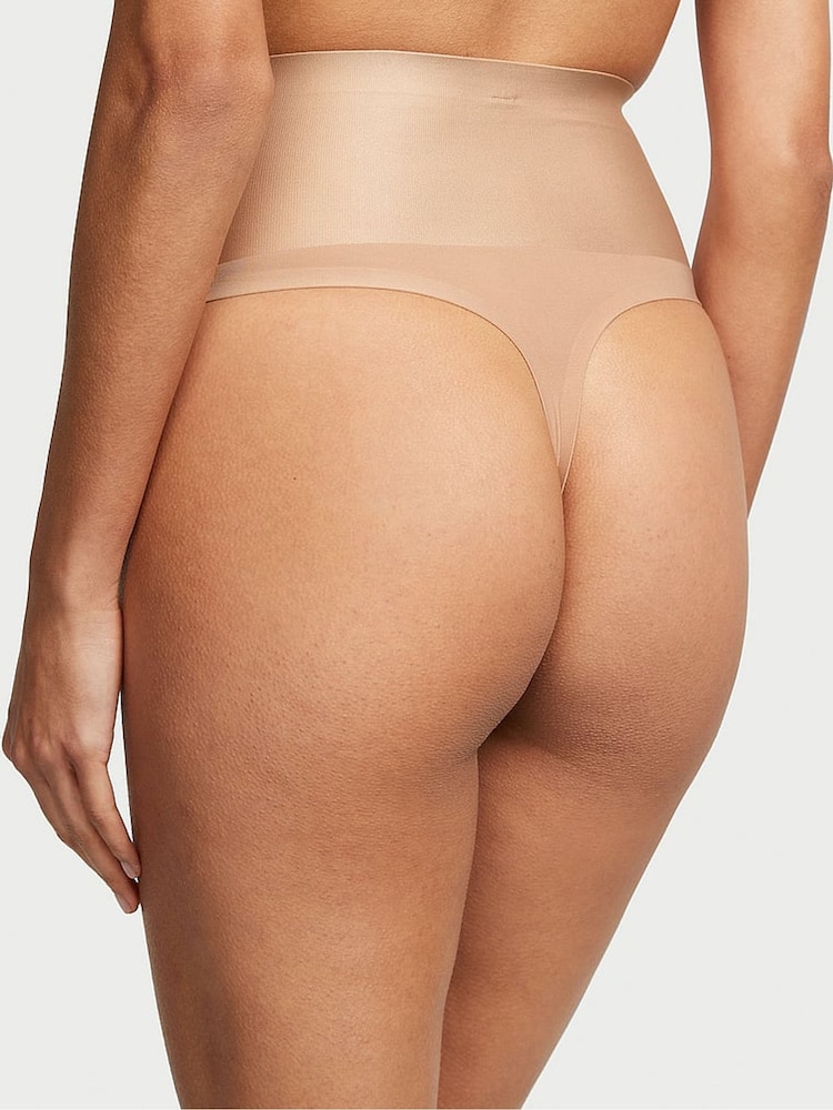 Victoria's Secret Praline Nude Smooth Thong Shaping Knickers - Image 2 of 3