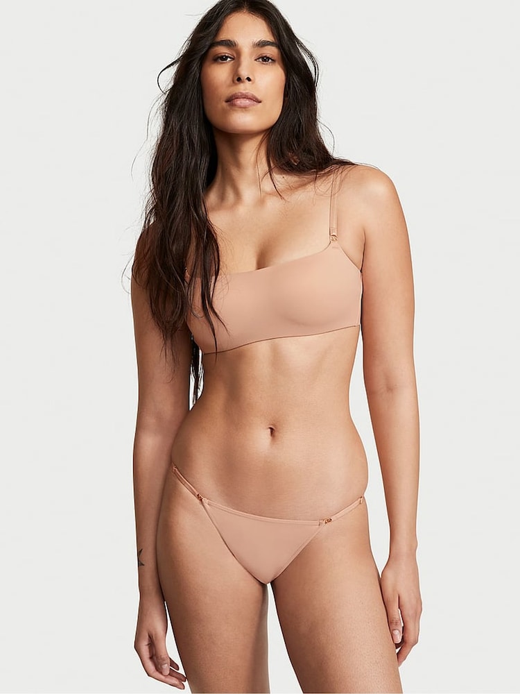 Victoria's Secret Nougat Nude Bikini Knickers - Image 1 of 3 Victoria's Secret Nougat Nude Bikini Knickers - Image 1 of 3