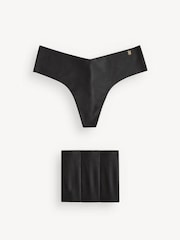 Zwart - Victoria's Secret set van 4 slips - Image 1 of 5