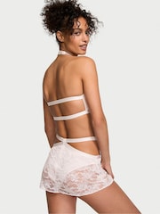 Victoria's Secret Coconut White Bling Halter Set - Image 2 of 3