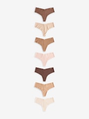Licht beige - Victoria's Secret set van 7 slips - Image 1 of 3