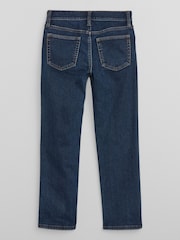 Gap Blue Straight Fit Stretch Jeans (5-13yrs) - Image 2 of 3