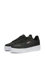Puma Black Womens Carina Street Trainers - Image 3 of 6