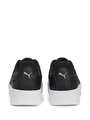 Puma Black Womens Carina Street Trainers - Image 5 of 6