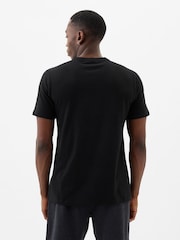 Gap Black Everyday Logo 100% Cotton Crew Neck Short Sleeve T-Shirt - Image 2 of 5