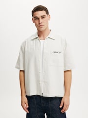 Cotton On White Ventura Short Sleeve Shirt - Image 1 of 4