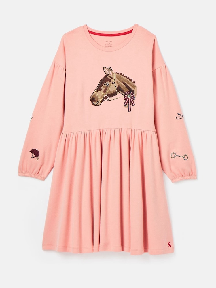 Joules Girls' Aubrey Jersey Dress - Imagen 1 de 5 Joules Girls' Aubrey Jersey Dress - Imagen 1 de 5