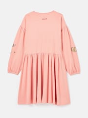 Joules Girls' Aubrey Jersey Dress - Imagen 2 de 5