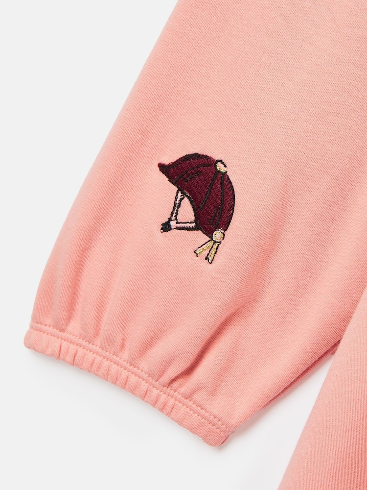 Joules Girls' Aubrey Jersey Dress - Imagen 5 de 5
