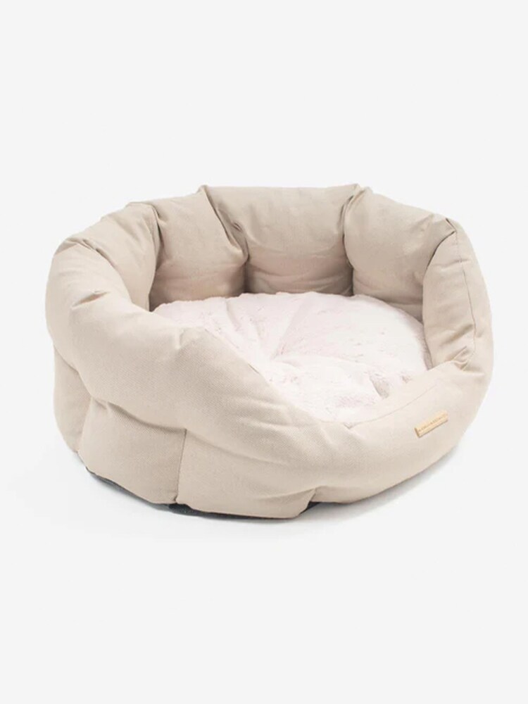 Lords and Labradors Natural Essentials Twill Oval Dog Bed - Image 5 of 5