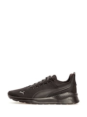 Puma Coal Black Anzarun Lite Youth Trainers - Image 1 of 6