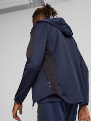 Puma Blue Mens Full-Zip Hoodie - Image 2 of 7