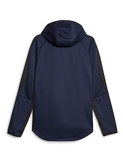 Puma Blue Mens Full-Zip Hoodie - Image 7 of 7