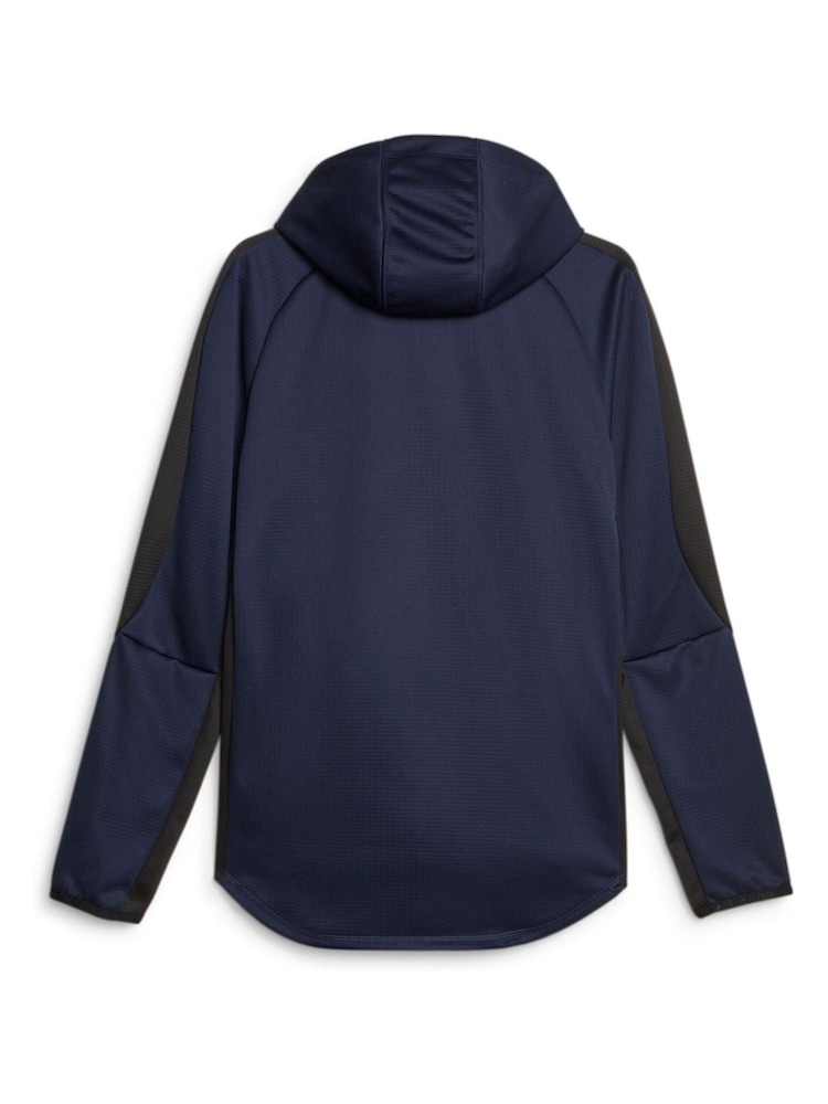 Puma Blue Mens Full-Zip Hoodie - Image 7 of 7