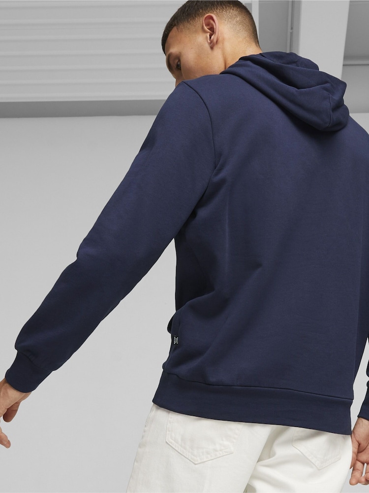 Puma Blue Better Essentials Mens Hoodie - Image 2 of 7