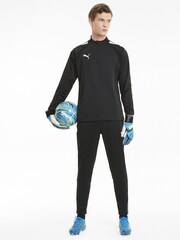 Puma Black Mens Team LIGA Quarter Zip Football Top - Image 3 of 5