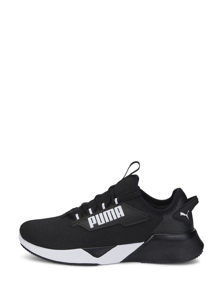 Puma Black Retaliate 2 Youth Trainers - Image 2 of 6