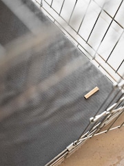 Lords and Labradors Grey Essentials Twill Dog Crate Mat - Image 3 of 5