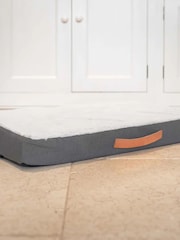 Lords and Labradors Grey Essentials Twill Orthopaedic Dog Mattress - Image 3 of 5