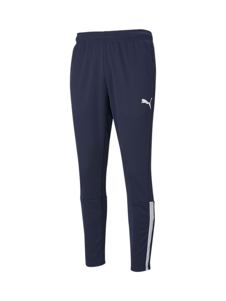 Puma Blue teamLIGA Training Mens Football Joggers - Image 1 of 2
