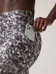 Athleta Grey Salutation Stash 7/8 Leggings - Image 3 of 4