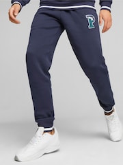 Puma Blue Squad Mens Sweat Joggers - Image 1 of 7