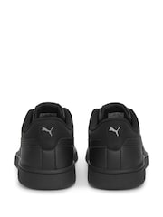 Puma Black Smash 3.0 Leather Youth Trainers - Image 4 of 6