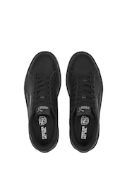 Puma Black Smash 3.0 Leather Youth Trainers - Image 5 of 6