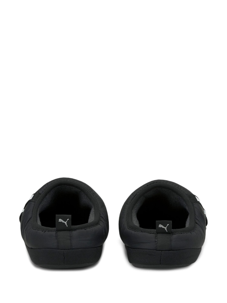 Puma Black Scuff Slippers - Image 4 of 6