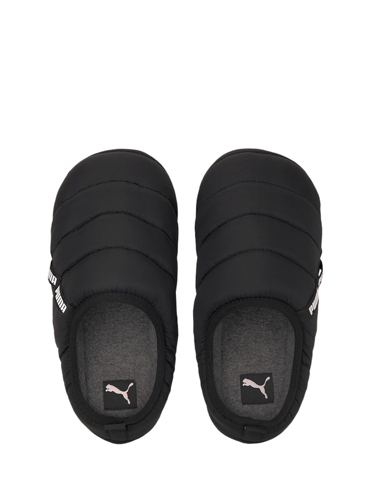 Puma Black Scuff Slippers - Image 5 of 6