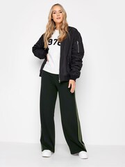 Long Tall Sally Black Side Stripe Trousers - Image 3 of 4