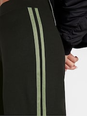 PixieGirl Petite Black Stripe Scuba Wide Leg Trousers - Image 4 of 4