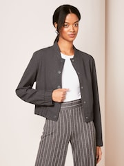 Grau - Lipsy Bomberjacke - Bild 1 von 4