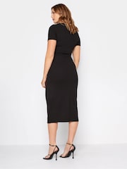 Long Tall Sally Black Detail Workwear Dress - Image 2 of 4