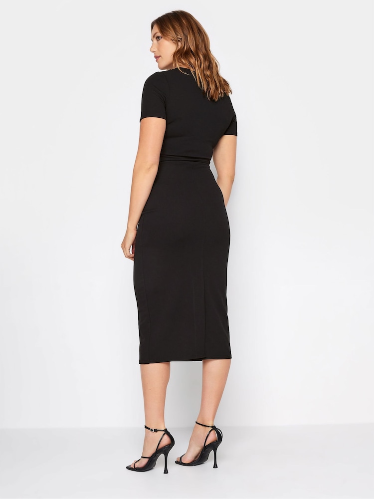 Long Tall Sally Black Detail Workwear Dress - Image 2 of 4