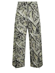 PixieGirl Petite Green Zip Cargo 100% Cotton Trousers - Image 7 of 7