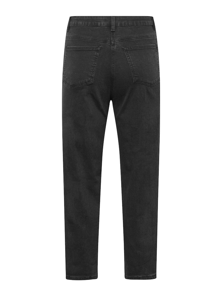 PixieGirl Petite Black Mom 100% Cotton Jeans - Image 5 of 5