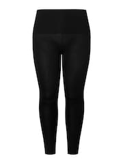 Yours Curve Black Tummy Control Soft Touch Stretch Leggings - Image 4 of 4