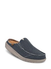 HEYDUDE Blue Marty Braided Mules - Image 2 of 2