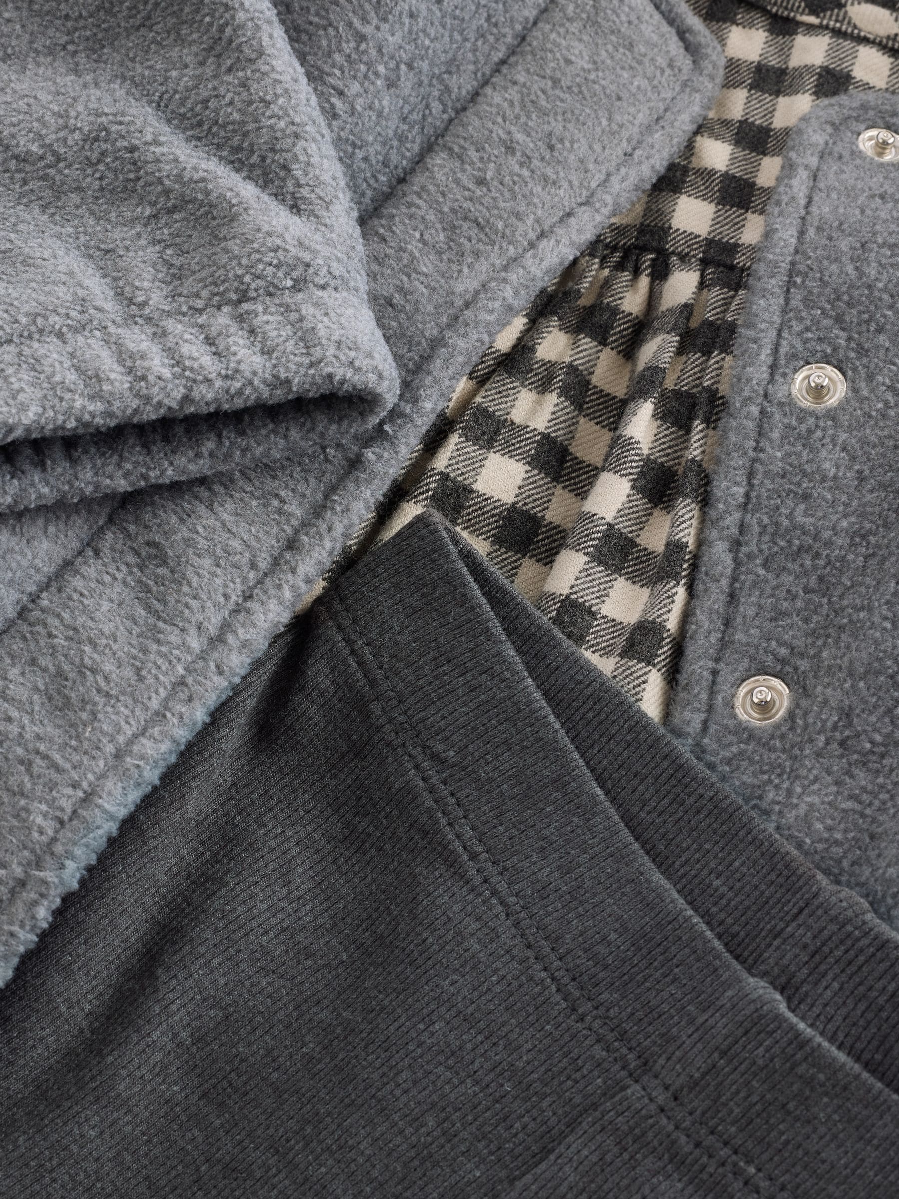 Buy Grey Gingham 100% Cotton Dress, Jacket And Leggings Set Buy Grey Gingham 100% Cotton Dress, Jacket And Leggings Set