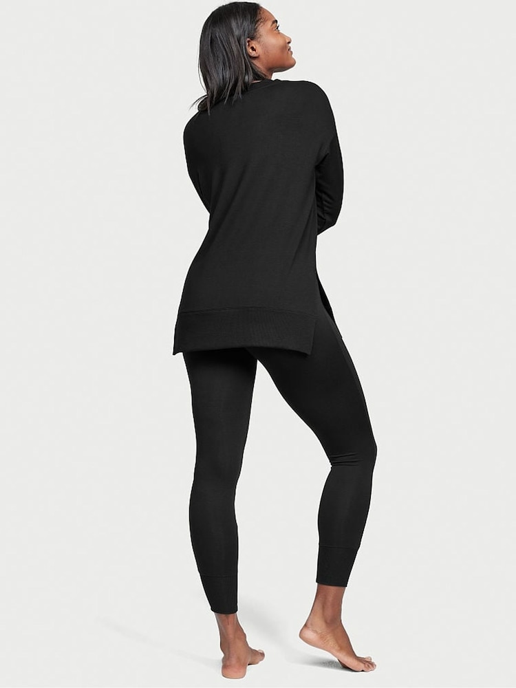 Victoria's Secret Black Modal Long Pyjamas - Image 2 of 3 Victoria's Secret Black Modal Long Pyjamas - Image 2 of 3