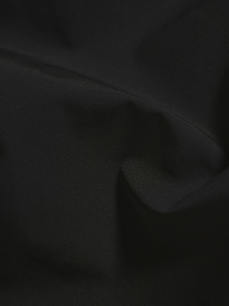 Tailored Athlete Black Muscle Fit Shower Resistant Funnel Neck Jacket - Image 7 of 7 Tailored Athlete Black Muscle Fit Shower Resistant Funnel Neck Jacket - Image 7 of 7
