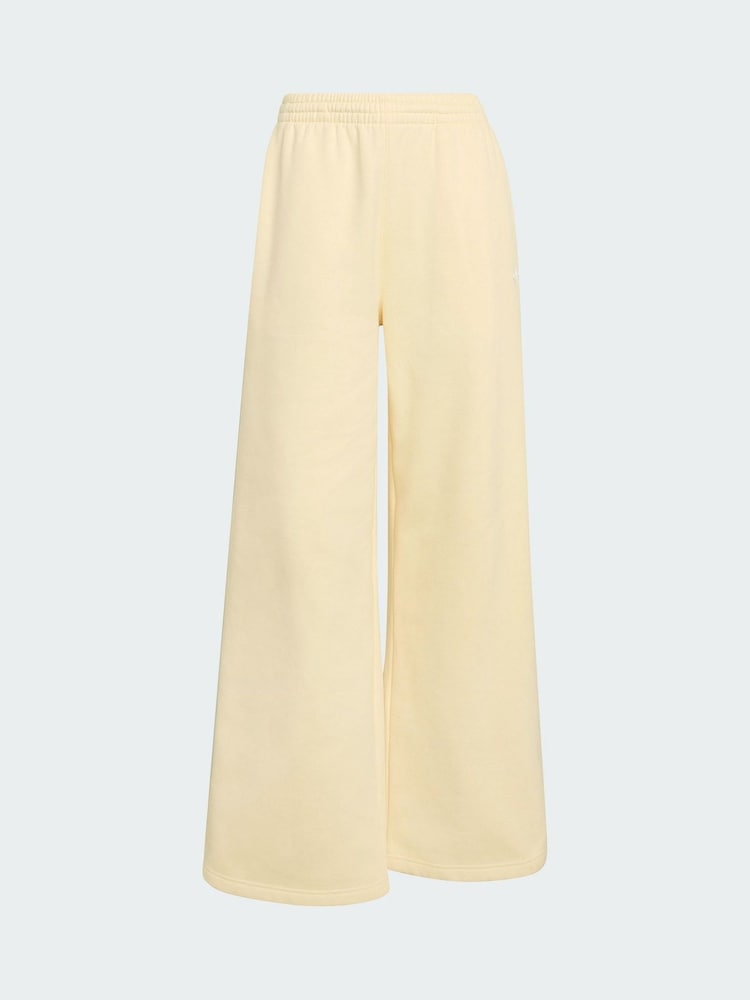 adidas Originals Yellow Essentials Wide Leg Pant Fleece - Image 6 of 6 adidas Originals Yellow Essentials Wide Leg Pant Fleece - Image 6 of 6