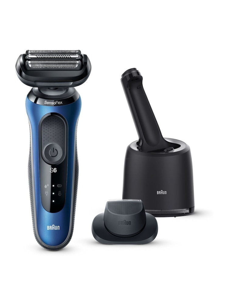 Braun Series 6 60-B7200cc Electric Shaver for Men. SmartCare Center, Precision Trimmer - Image 1 of 4