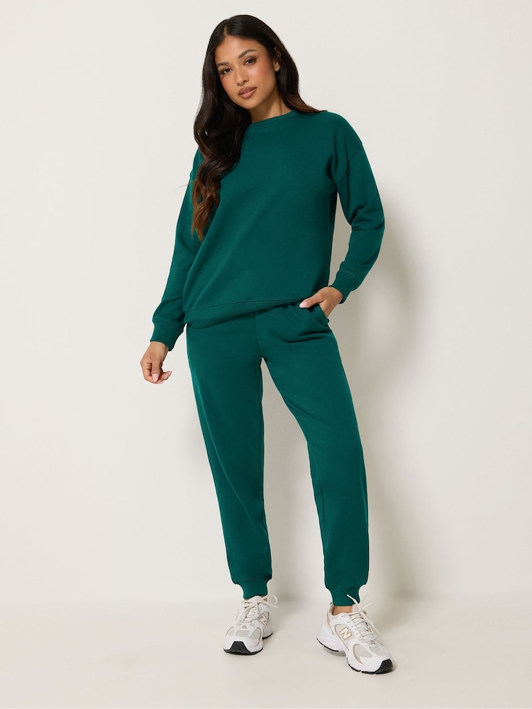 PixieGirl Petite Green Sweatshirt - Image 2 of 5 PixieGirl Petite Green Sweatshirt - Image 2 of 5